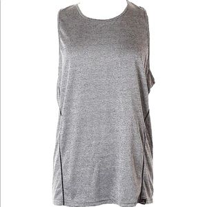 prAna gray active tank, Large